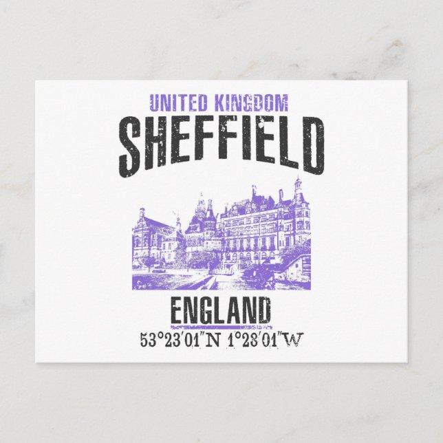 Sheffield Postcard (Front)
