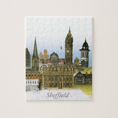sheffield _ south yorkshire tony fernandes jigsaw puzzle