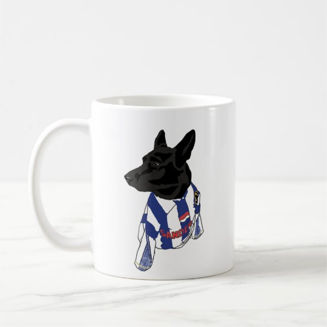 Sheffield Wednesday dog Coffee Mug (Left)