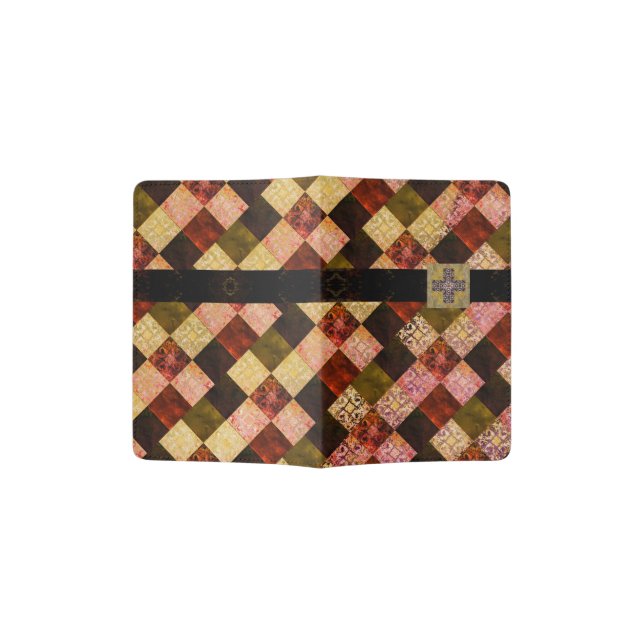 Sheherazade Passport Holder (Opened)