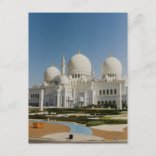 Sheikh Zayed Grand Mosque,Abu Dhabi Postcard