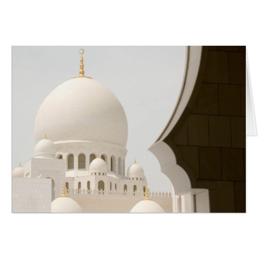 Sheikh Zayed mosque 3 Cards (Front Horizontal)