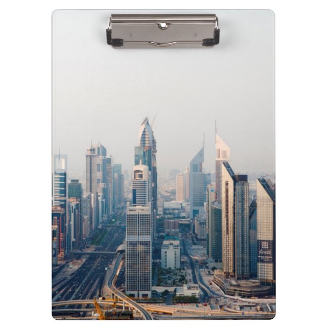 Sheikh Zayed Road Clipboard (Front)