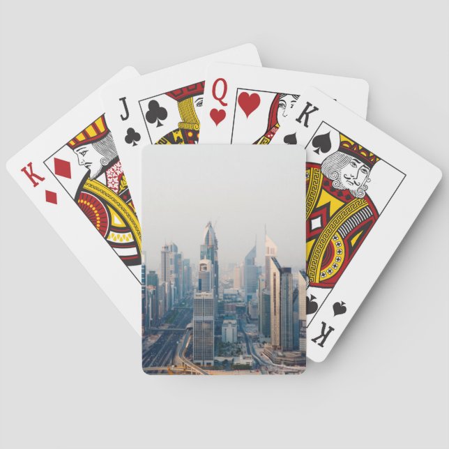 Sheikh Zayed Road Poker Cards (Back)