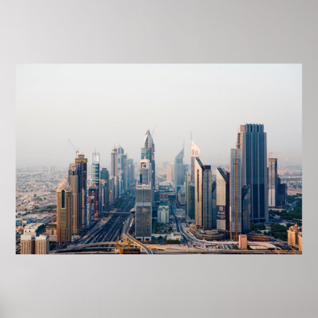 Sheikh Zayed Road Poster (Front)