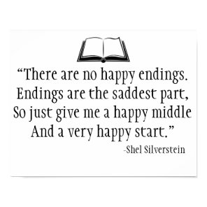 Shel Silverstein Quote Wall Poster