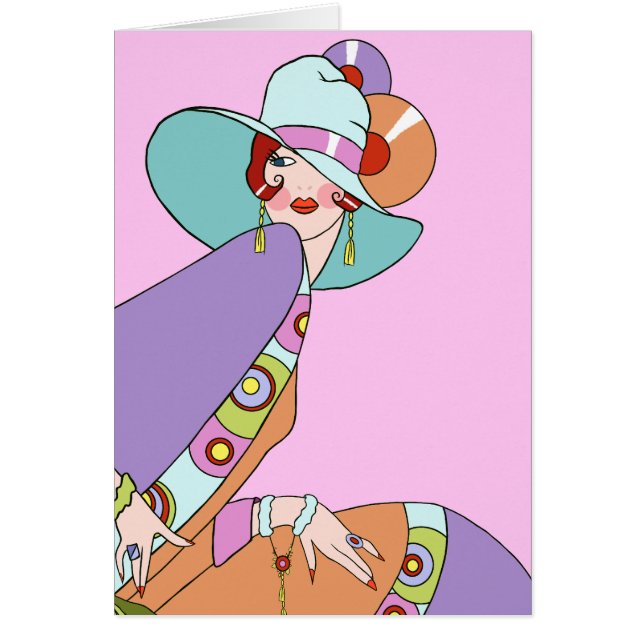 Shelby, 1920s Lady in Lilac and Lavender (Front)