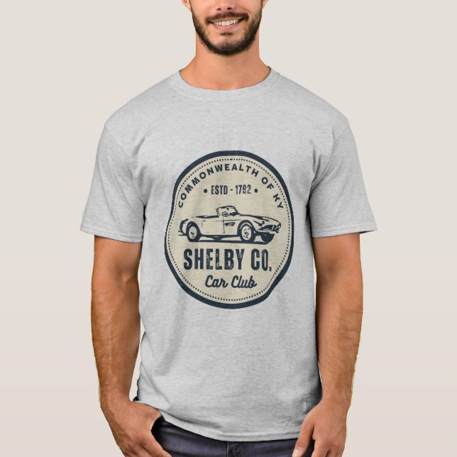 Shelby Co. Car Club T-Shirt (Front)