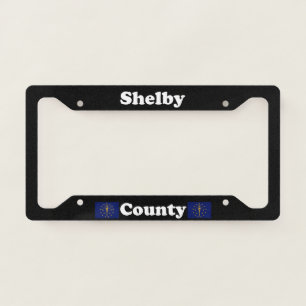 Shelby County Indiana LPF License Plate Frame