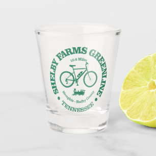 Shelby Farms Greenline (cycling) Shot Glass