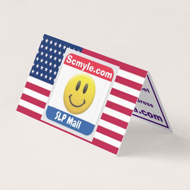 Shelby Folded Business Card (Front)