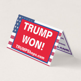 Shelby Folded Business Card