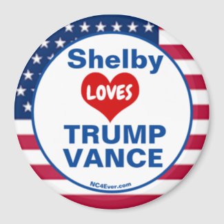 Shelby LOVES TRUMP VANCE patriotic