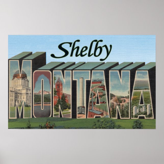 Shelby, Montana Poster (Front)