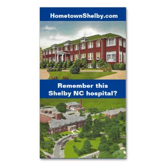 Shelby NC Hospital - 25 magnetic cards