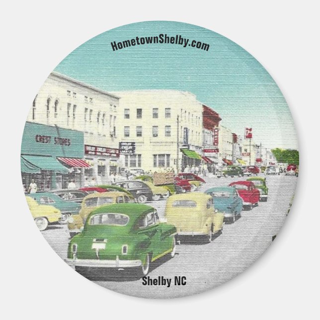 Shelby NC Magnet (Front)