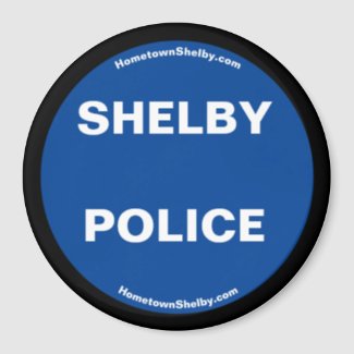 Shelby Police Magnet