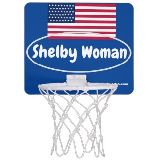 Shelby Woman Mini Basketball Hoop