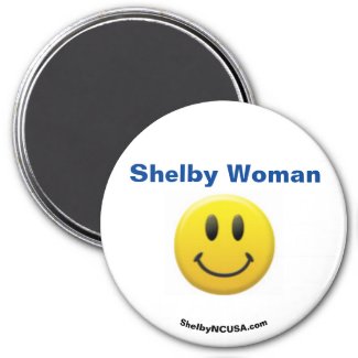 Shelby Woman smile magnet