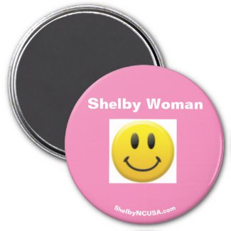 Shelby Woman Smile magnet