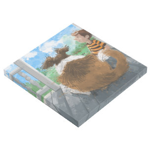 Sheldon and Davie Relaxing Gallery Wrap