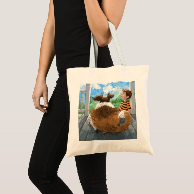 Sheldon and Davie Relaxing Tote Bag (Front (Product))