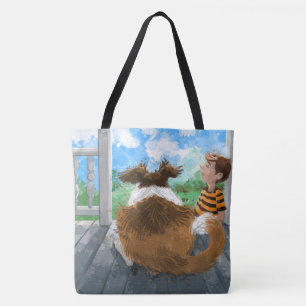 Sheldon and Davie Relaxing Tote Bag