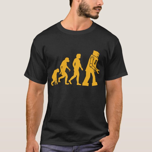 Sheldon Cooper Big Bang Theory Inspired Evolution T-Shirt (Front)