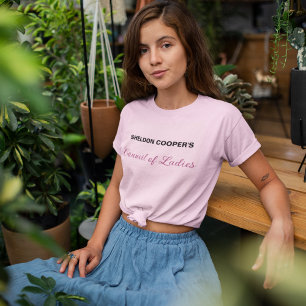 Sheldon Cooper's Council of Ladies T-shirt