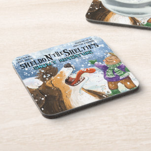 Sheldon the Sheltie Beverage Coaster