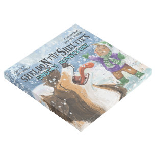 Sheldon the Sheltie Gallery Wrap