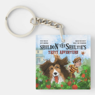 Sheldon the Sheltie Keychain