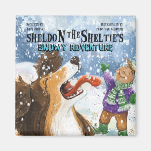 Sheldon the Sheltie Magnet