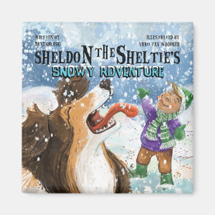 Sheldon the Sheltie Magnet