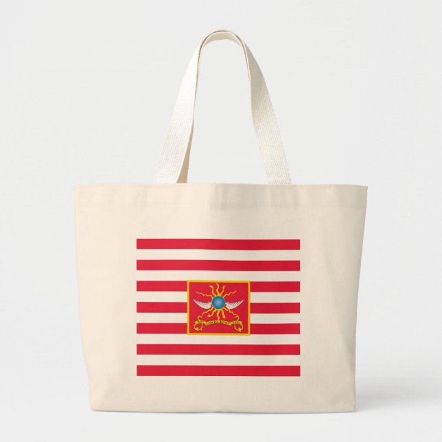 Sheldon's Horse Flag (2nd Light Dragoons) Large Tote Bag (Front)