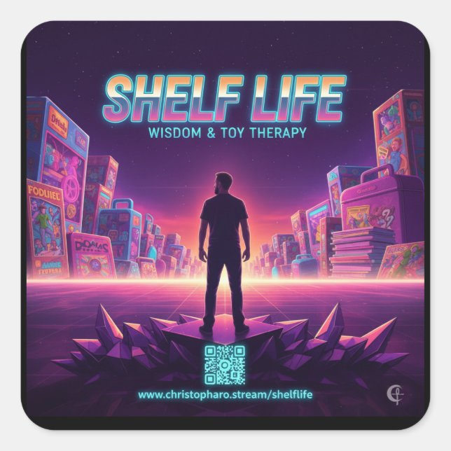 Shelf Life Logo Sticker (Front)