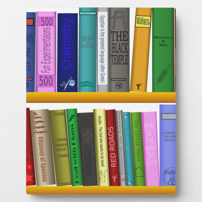 shelf plaque (Front)