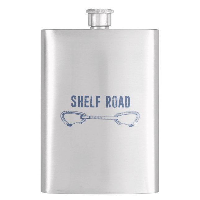 Shelf Road Climbing Quickdraw Flask (Front)