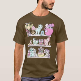 Shelfie vintage toys 1 by Serelagatta T-Shirt
