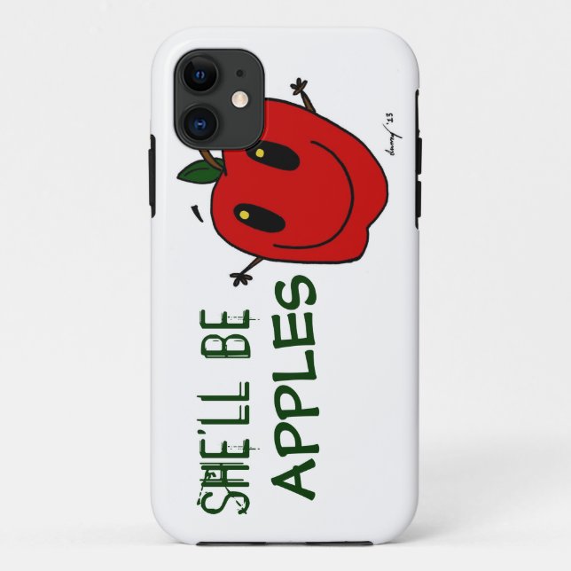 SHE'LL BE APPLES iPhone 5 Case (Back)