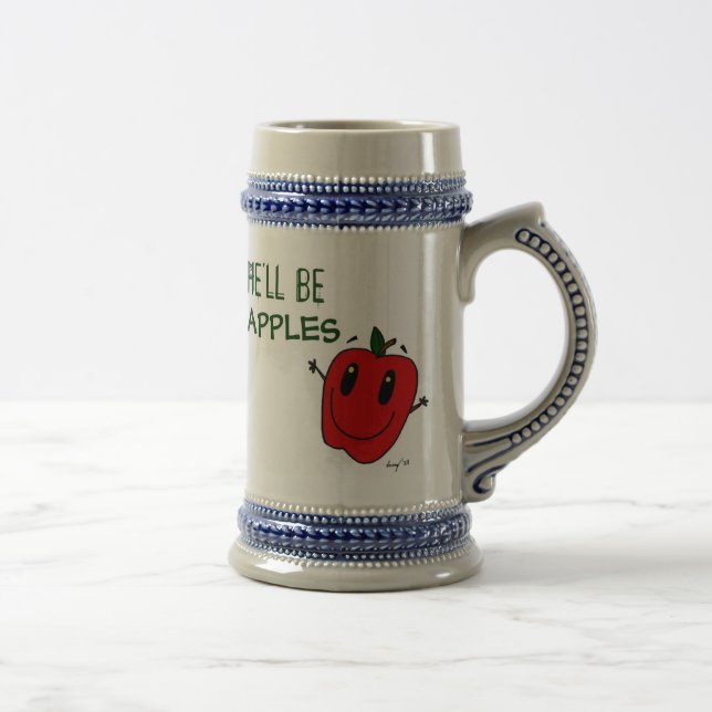SHE'LL BE APPLES Stein (Right)