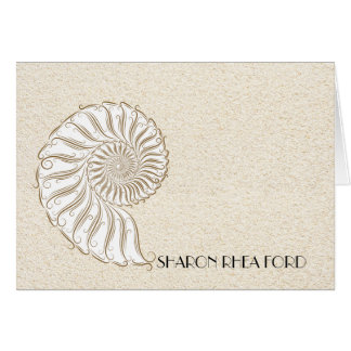 Shell Beach Notecard
