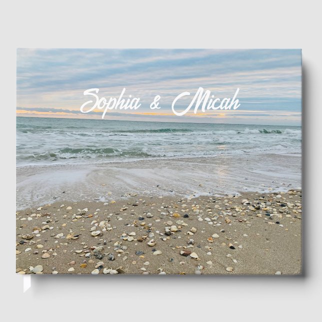 Shell Beach Sunrise Guest Book (Front)