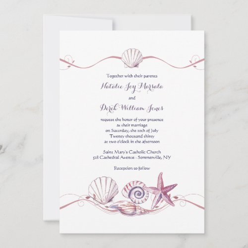 Shell Collection Invitation