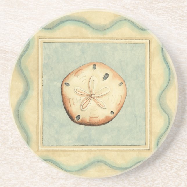 Shell Collector Drink Coaster (Front)