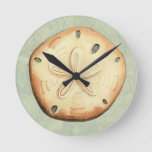 Shell Collector Round Clock