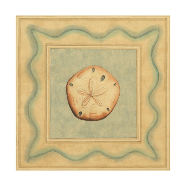 Shell Collector Wood Wall Decor (Front)