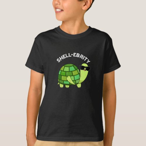 Shell_ebrity Funny Celebrity Tortoise Pun  T_Shirt