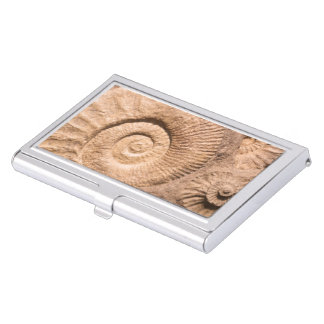Shell Fossils Case For Business Cards