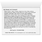 SHELL FRACTAL: No frame, no thought (Inside Horizontal (Bottom))